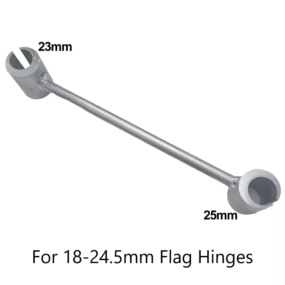 1pc Door Hinge Adjustment Tool Integral Structural Steel Door Flag Hinge Repair Tool 14mm-18mm 23mm-25mm