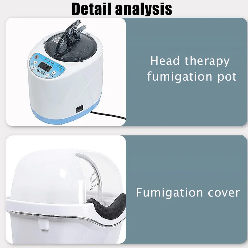 모바일 물순환 헤드 치료기, 물세탁기, 증기치료기