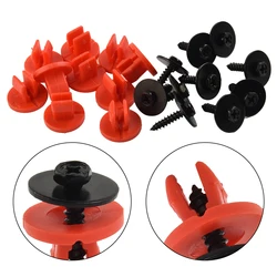20Pcs Engine Undertray Cover Clips Screws Set For Ford Focus For Mondeo For Volvo For Ford Galaxy MK3 For Jaguar X Type