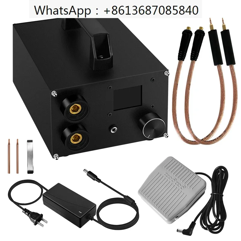 18650 Battery Spot Welder Super Capacitor Energy Storage Pulse Welding Machine Mini Portable Spot Welding Equipment