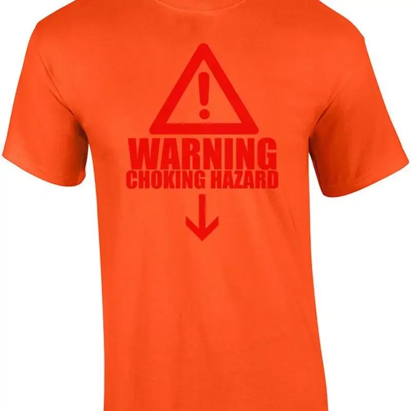 Warning! Choking Hazard Below Shirt