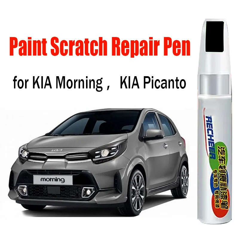

Car Paint Pen Scratch Repair Touch-Up Pen for KIA Morning KIA Picanto Paint Scratch Remover Paint Care Accessories White Black