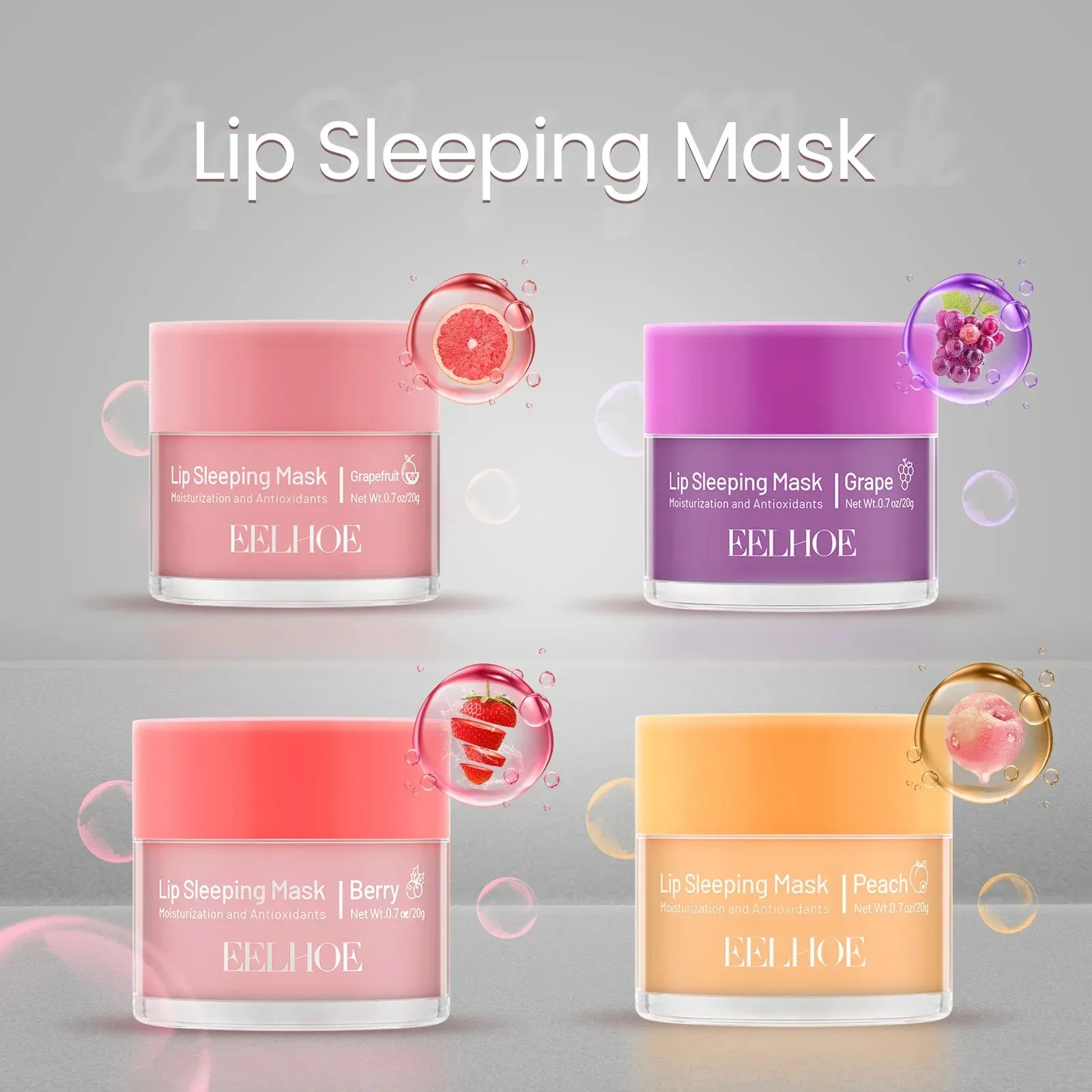 Reduce Lip Wrinkle Line DayNight Repair Lip Balm for Dry Chapped Cracked Dry Lips Moisturizing Hydrating Lip Mask for Women Men