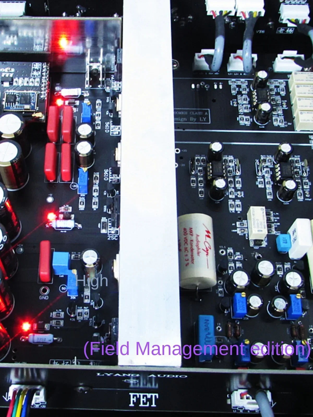 AMXEKR C300MKII preamplificatore A tubo tono puro con amplificatore di potenza pura Hifi regolazione alta, media e basso