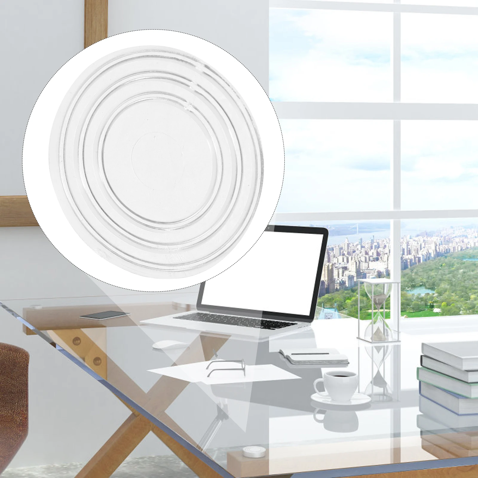 100 pçs junta antiderrapante protetor de mesa de vidro pára-choques protetores de móveis mesa