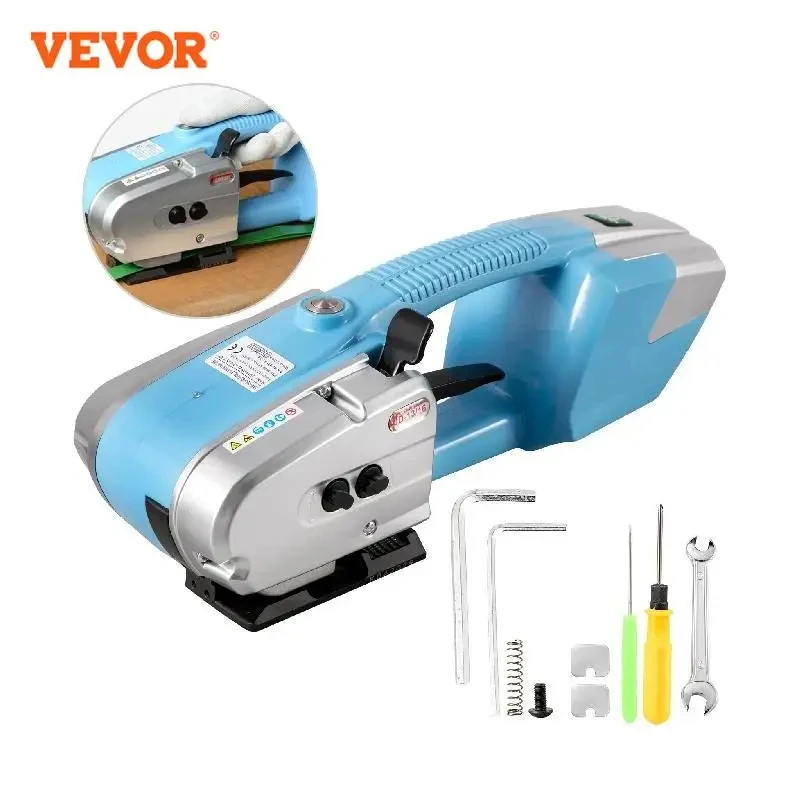 VEVOR Electric Handheld Strapping Machine Hand Packing Tools Product Banding Tools for 11 - 16 MM Band Width PET PP Belts 220V