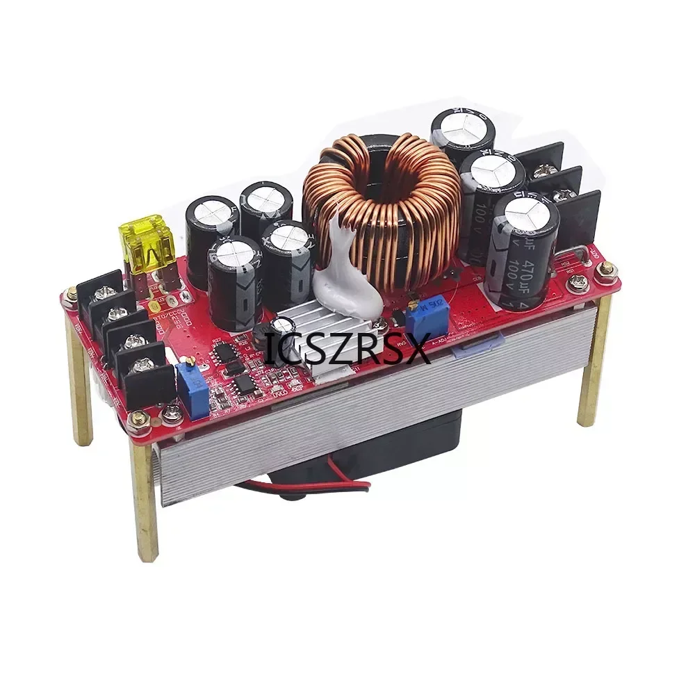 1800W 40A DC-DC Boost Converter Step Up Power Supply Module 10-60V to 12-90V Adjustable Voltage Converter 1500W 30A 1200W 20A