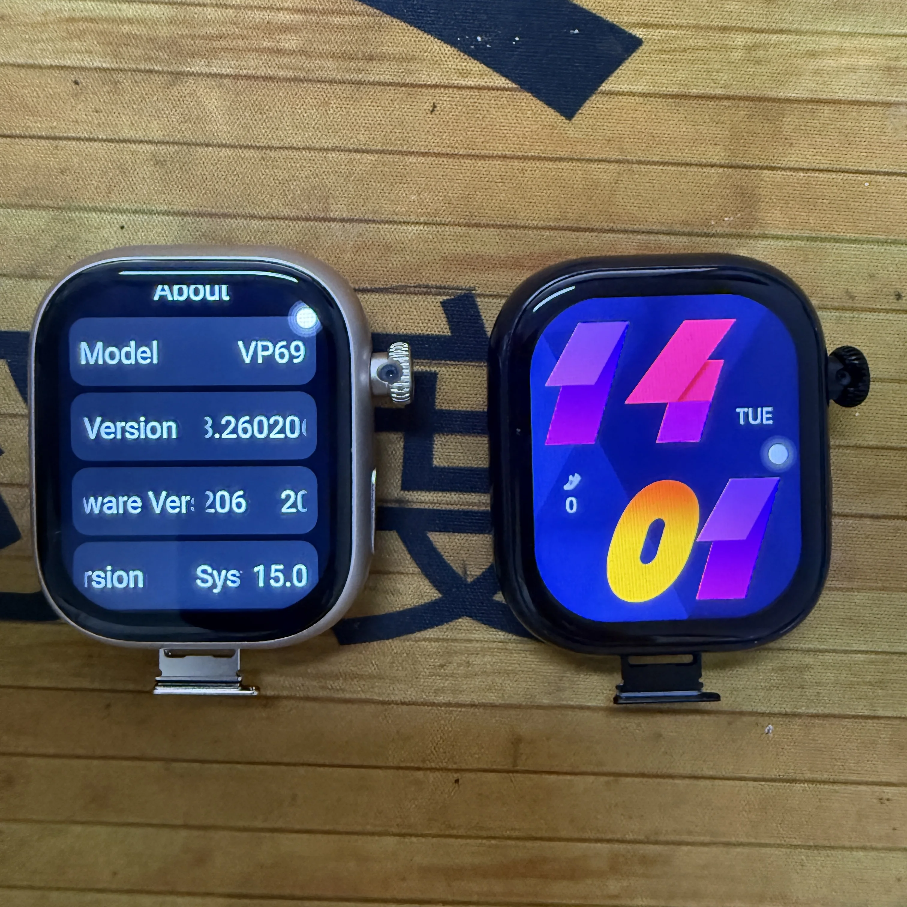 VP69 Android Smartwatch with 8MP Camera