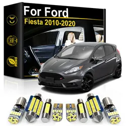 For Ford Fiesta 2010 2011 2012 2013 2014 2015 2016 2017 2018 2019 2020 Car Interior LED Light Canbus Indoor Lamp Auto Parts