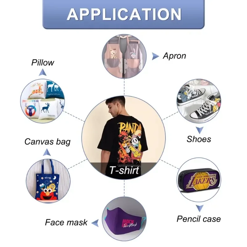 【Popular】 Garment Thermal Transfer I3200 Dtf Printer 60 Cm T-shirt Short-sleeved Sweatshirt A1 Dtf Printer Printing Machine