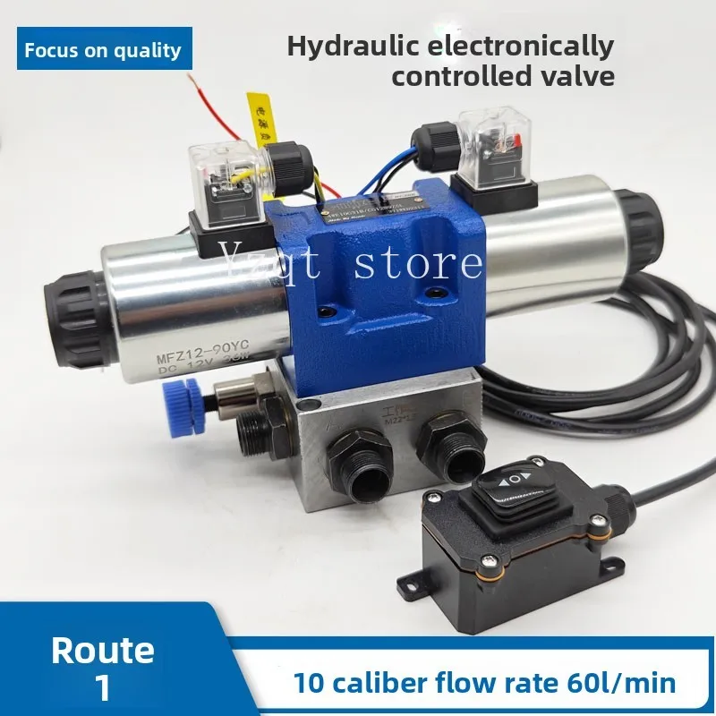 Hydraulic Cylinder Control Valve Hydraulic Solenoid Valve Distributor Oil Cylinder Hydraulic Motor Electronically Controlled