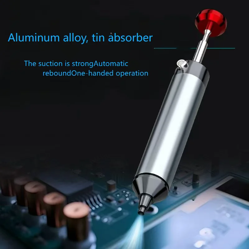 Aluminum Powerful Desoldering Pump Suction Tin Gun Soldering Sucker Pen Removal Vacuum Solder Iron Welding Repair Tool