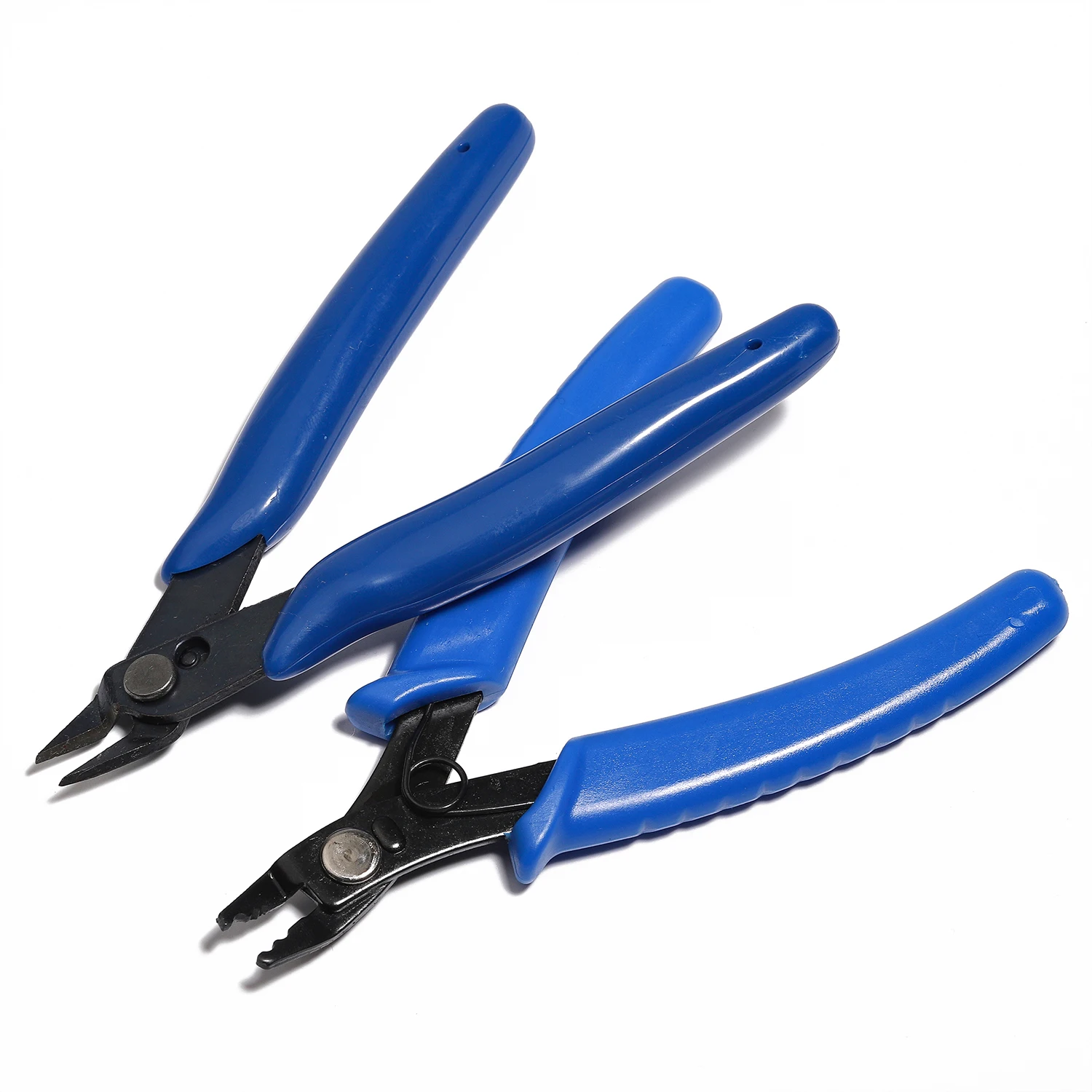 Stainless Steel Jewelry Pliers Jewelry Making Supplies Crimper Pliers for Crimp Beads Blue Crimping Pliers DIY Jewelry Tool