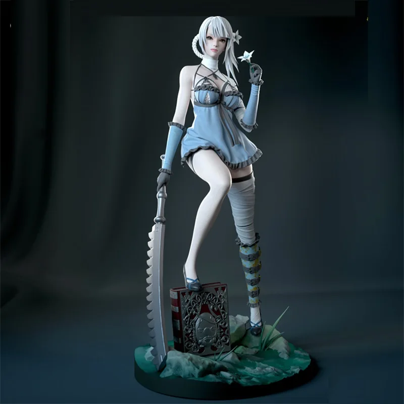 

LindenKing A1037 Unpainted 3D Customize Products Garage Kits Unpainted Figure GK Models White resin and Unassembled