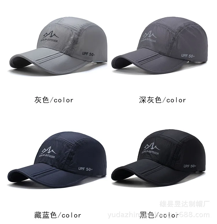 Mens Waterproof Golf Baseball Cap Windproof Breathable UPF50+ Outdoor Caps for Women Sport Adjustable Rain Hat