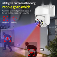 YCC365 APP 2MP 1080P Full Color  Wireless PTZ IP Dome Camera AI Humanoid Detection Home Security CCTV Baby Monitor