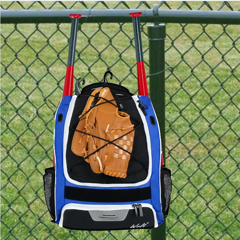 Bat Bags Baseball Youth Baseball Bag For Boys Softball Equipment Backpack Adult Baseball Gear Bag Tear-Resistant Youth Baseball