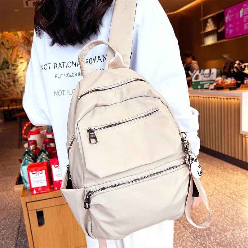 

Fashion Oxford Backpack Women's 2025 New Trendy Backpack Lightweight Travel Bagpack School Bags Shoulder Rucksack
