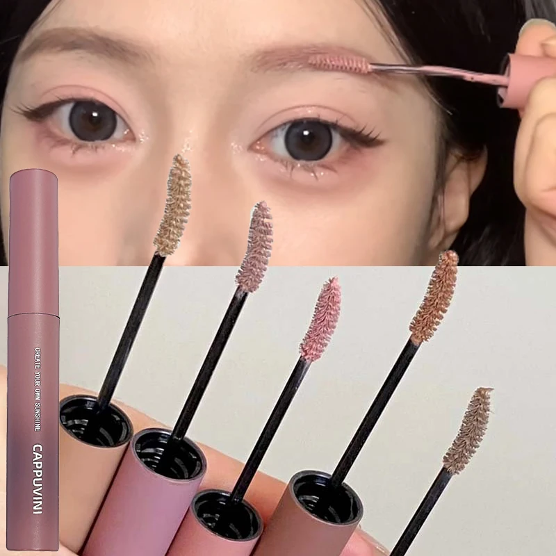 Pasta de Tinte Natural Rosa para Cejas, Impermeable, de Secado Rápido, Anti-Manchas, Crema de Maquillaje para Cejas con Efecto 3D, Color Dorado Trigo