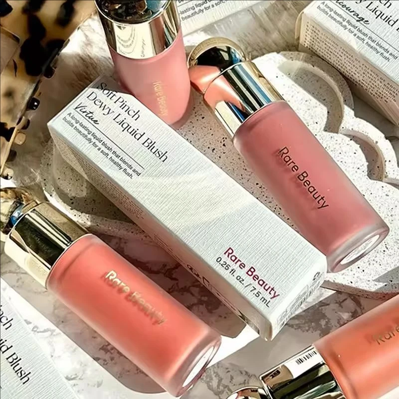 Luxury Rare Beauty Liquid Blush Lipstick Blush Eye Cheek Blusher Waterproof Mositure Face Contour Shadow Liquid Lip Gloss Makeup