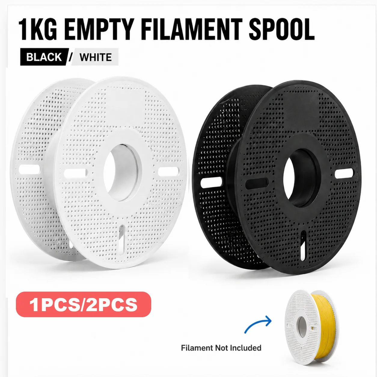 3D Printr AMS Filament Tray Detachable Filament Reel Spool Holder Low Temperature Tray Reusable Fit for PLA,PETG,TPU,ABS