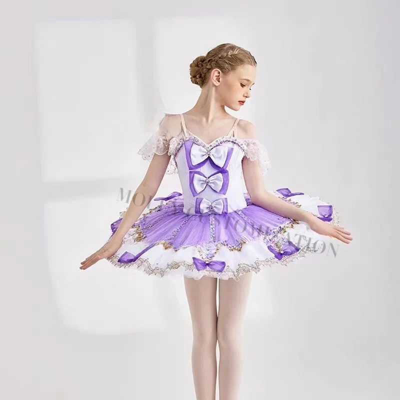 Newly launched Lilac Candy Fairy Puppet Doll Competition Costumes Tailored for Adults and Children