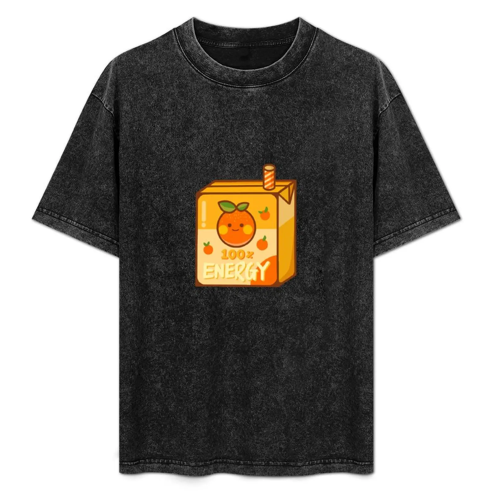 

Orange Juice Box T-Shirt Sport Basic Moisture Wicking Tee