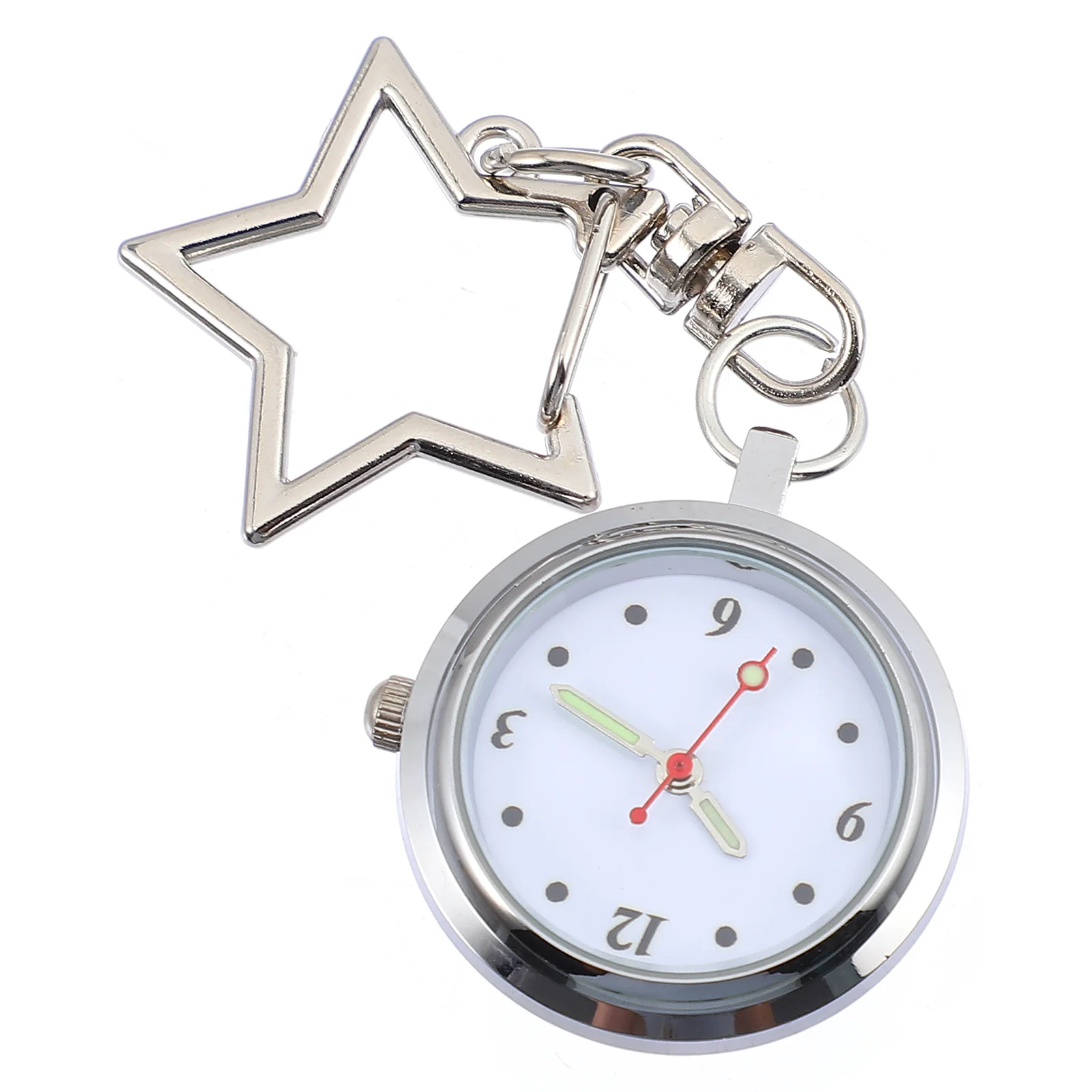 ممرضة ساعة الجيب نجمة معلقة مشبك تصميم عملي شنقا الصدر ووتش التمريض ساعة ممرضة الساعات للنساء