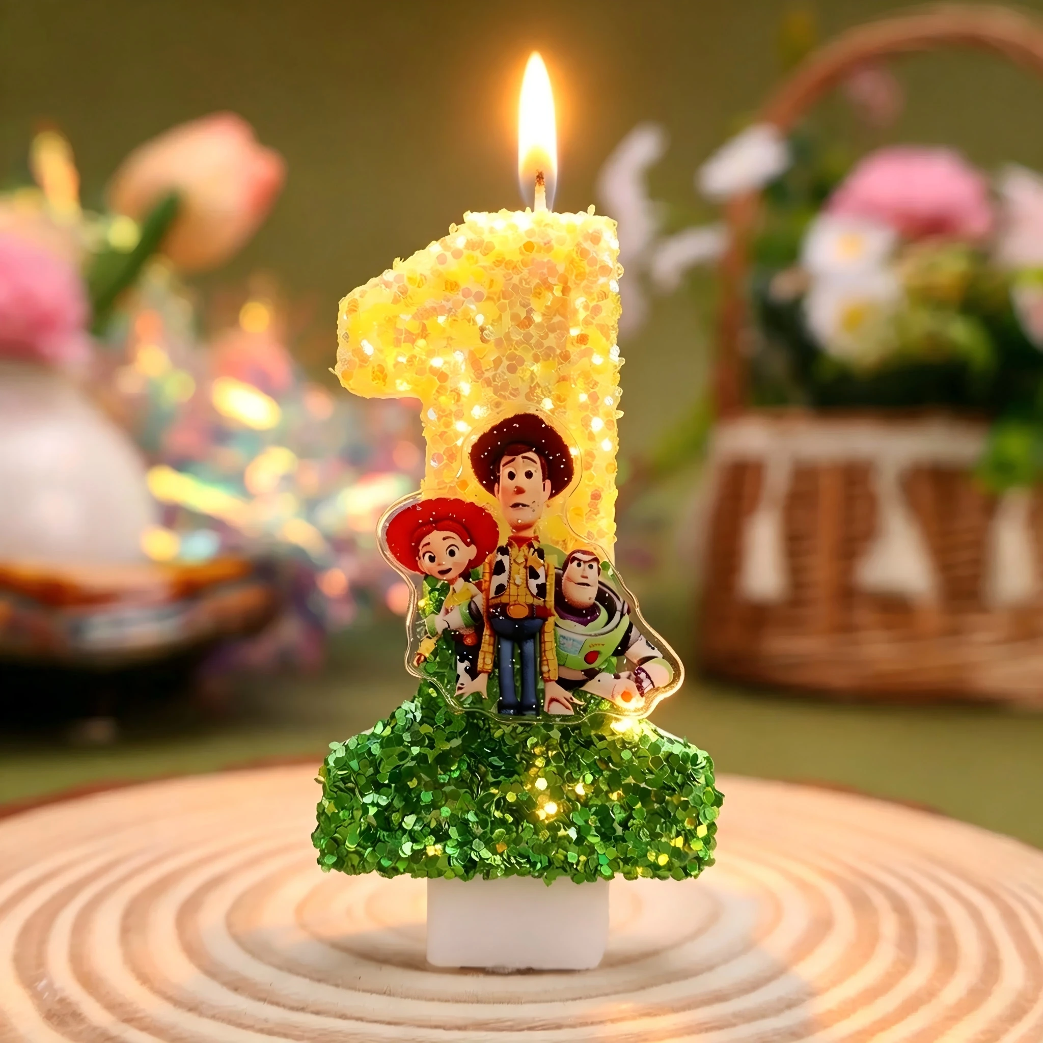 Candle Supplies Free Shipping - Милые мультяшные цифровые свечи «История игрушек»