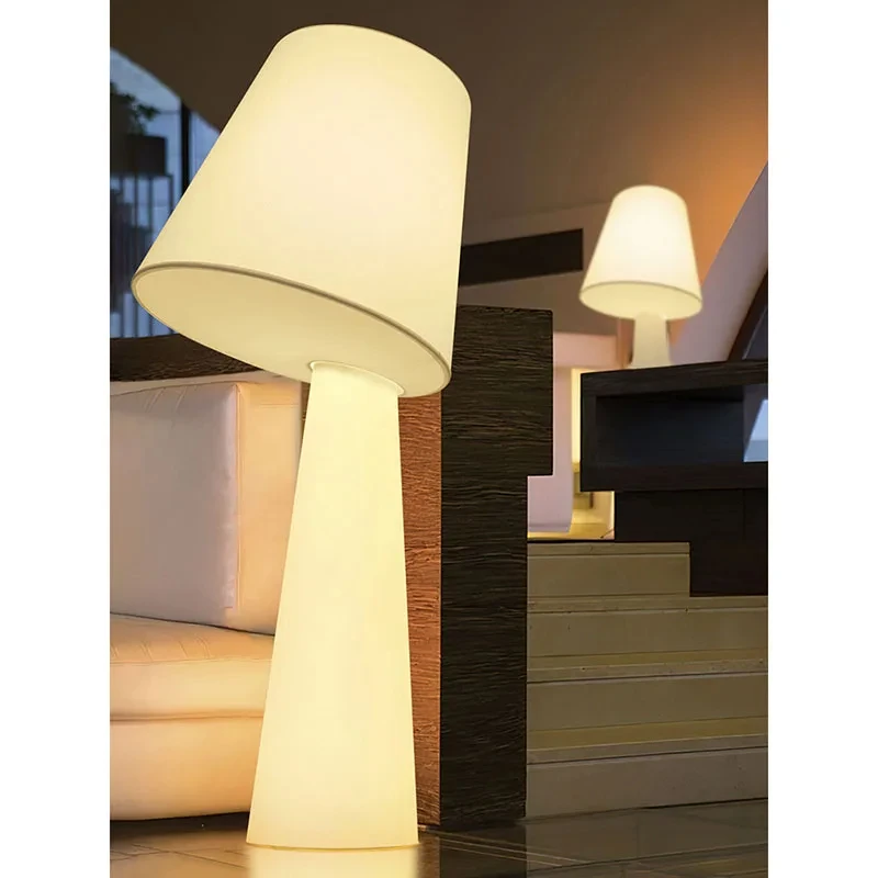 

ART DECO Fabric Floor Lamp Modern Minimalist Design Luminaire for Living Room Hotel Bedroom Bedside Standing Corner Light YX388D