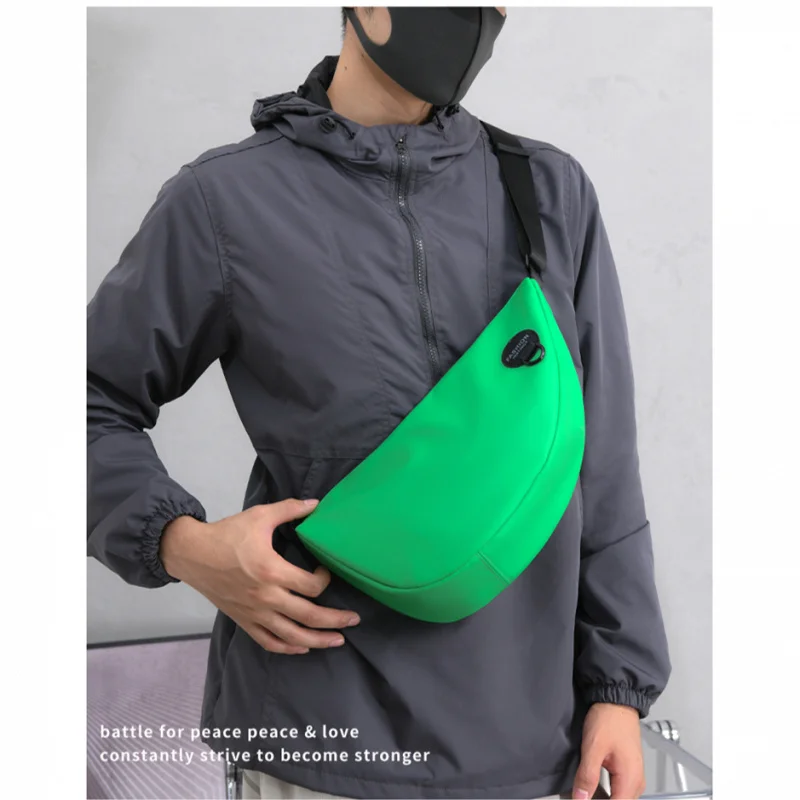 حقيبة رياضية كاجوال عالية الجودة للجنسين حقيبة عصرية بكتف واحد حقيبة كروس #6