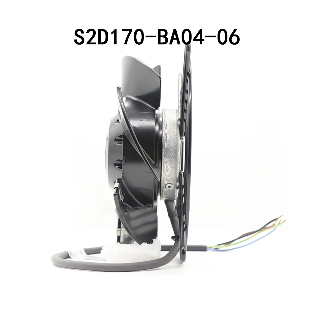 External Rotor Cooling Industrial control radiator 45/43W 230/400VAC S2D170-BA04-06 High-Airflow fan