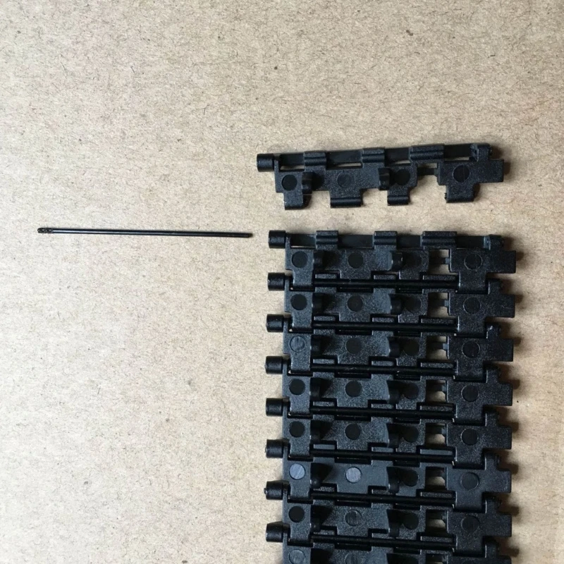 2Pcs Scratch Resistant Plastic Track Links Reduced Weight Plastic Joint for Custom Projects & Remote Controlled Designs