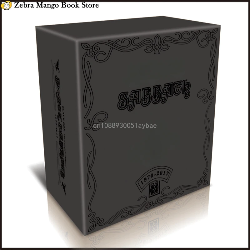 Music CD Black Box Heavy Metal Rock Ozzy Osbourne The Complete Original Album 22pcs Music Record+BD Cosplay Soundtracks Box Gift