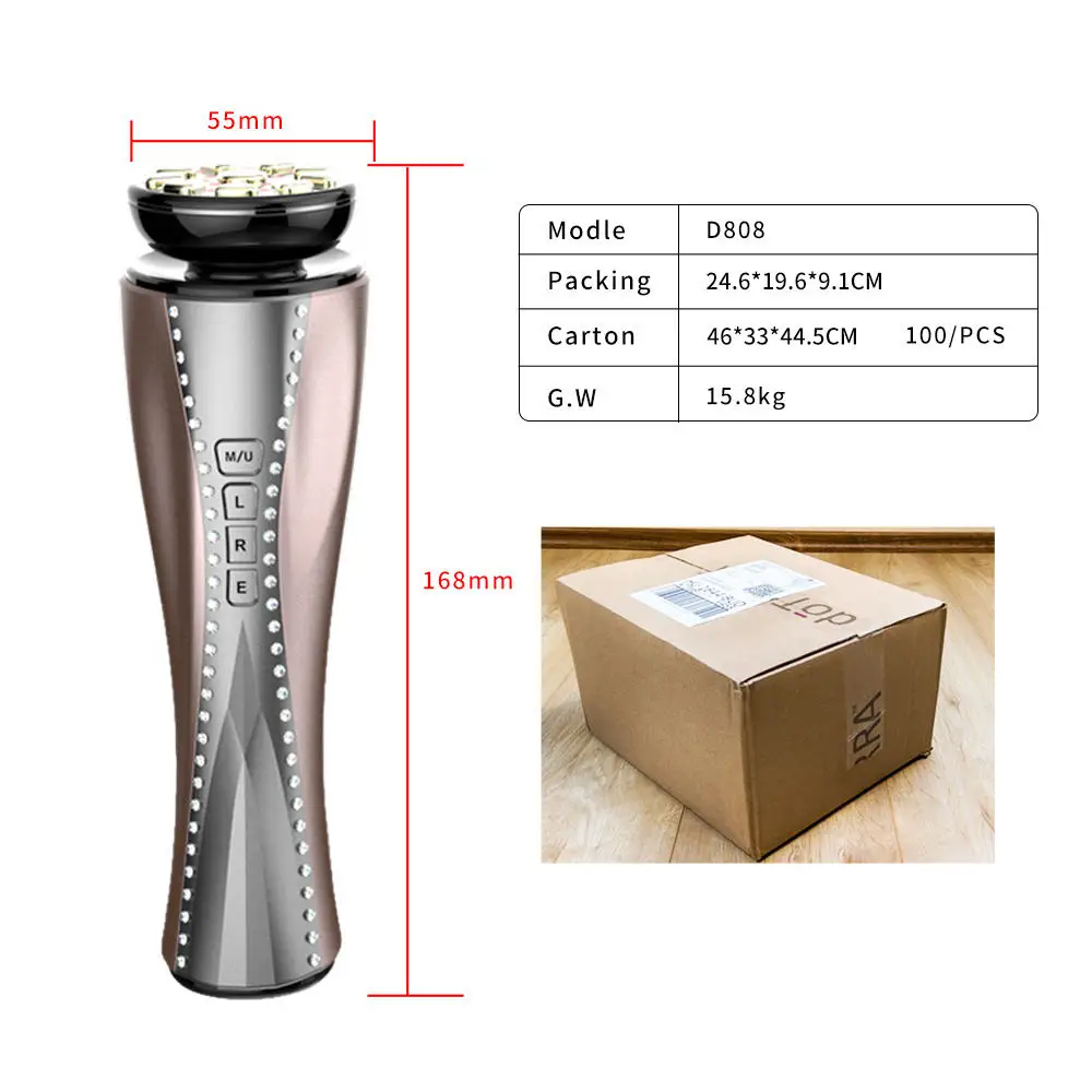 Elektroporatie Verminder vermoeidheid van de ogen Anti-aging Machine Thuisgebruik Schoonheidsbehandeling Oogzorg Gezichtsapparaat Gezichtsmassager