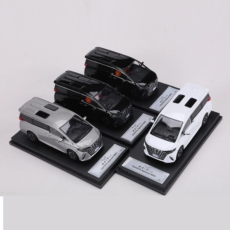 DCT 1/64 Toyota Alphard Samochód Metalowy Model Odlewany Ciśnieniowo Zabawki Prezent na Święta dla Dzieci Chłopców Przyjaciół Kolekcjonerskie Ozdoby