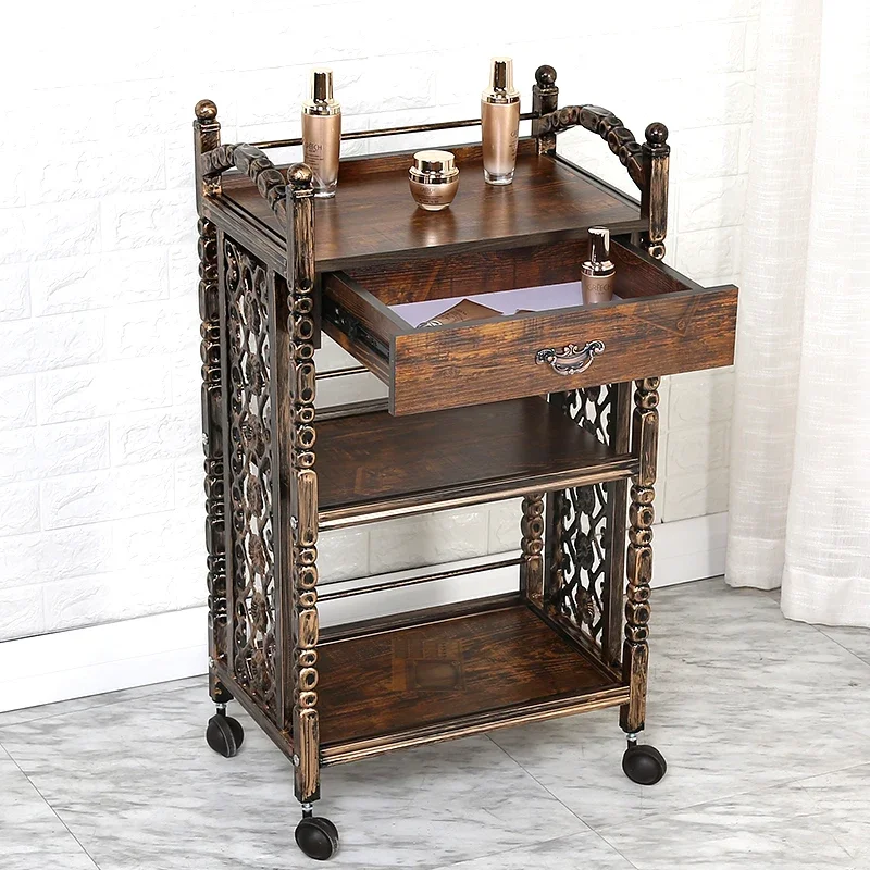 

Beauty cart Three-layer beauty salon Small cart Multifunctional mobile tool cart
