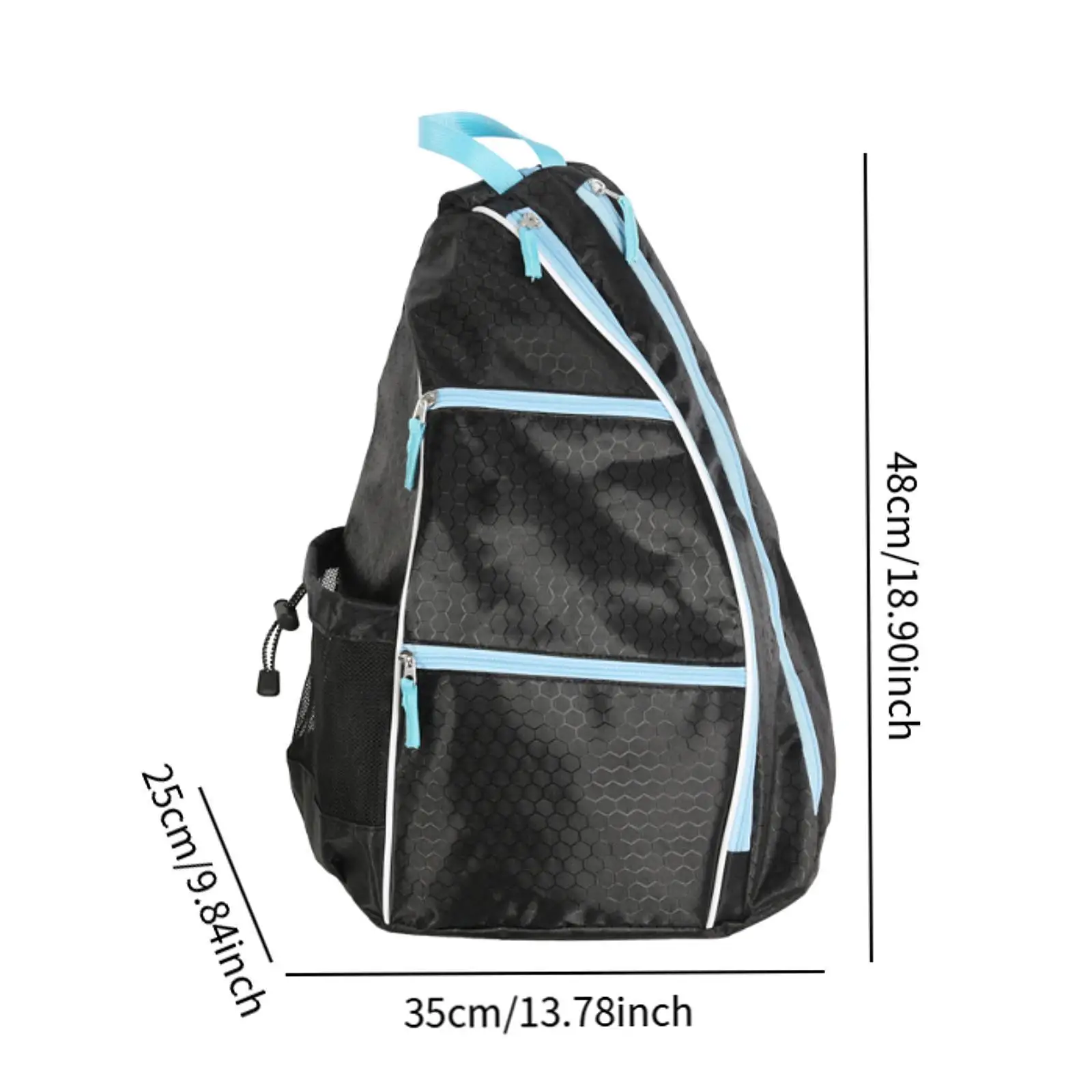 Tennis Bag Table Tennis Paddles Bag Waterproof Multipurpose Wearproof Ping Pong Case Hand Bag for Training Travel Men Women