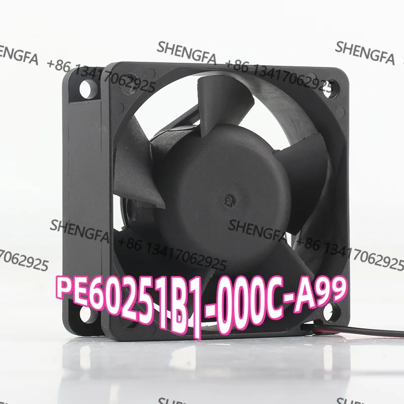 Newly built SUNON 6CM 6025 12V 3.57W maglev switch Silent 2-wire PE60251B1-000C-A99 cooling fan