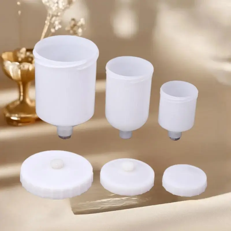 

Разъем для пистолета-распылителя, пластиковая чашка для распылительной краски с гравитационной подачей воздуха 125/250/600 мл