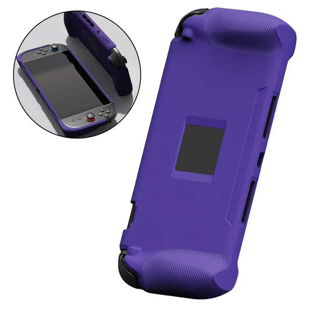 

360° Protection Handheld Gaming Console Soft Silicone Protective Cover Accessories For Switch2 Bracket Protective Case