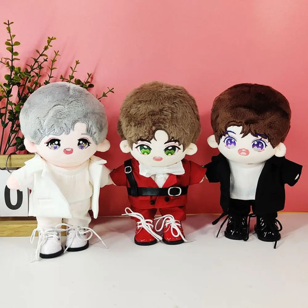 

Formal Wear 20cm Cotton Doll Clothes Shirt Suit Doll Clothes Outfit DIY Replacement Doll Dress Up Set 20cm Cotton Doll