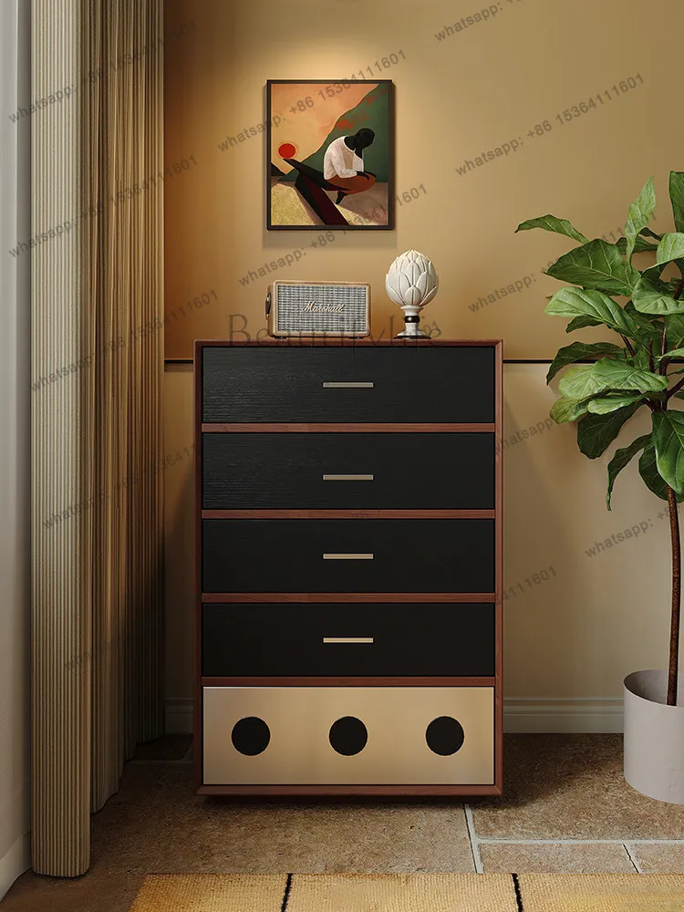 PG antique chest of drawers bedroom storage retro Bauhaus living room wall storage drawer cabinet