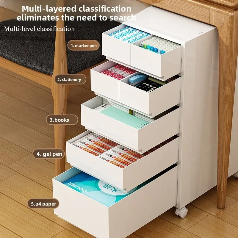 Office Documents Multilayer Mobile Gabinete Cabinet Garage Cabinet Drawer Storage Cabinet Cosmetic Organizer A4 Files