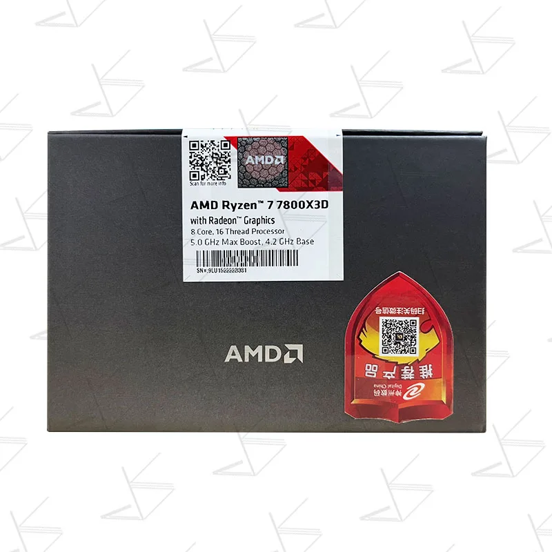 AMD Ryzen 7 7800X3D 4.2GHz AM5: The Ultimate Gaming CPU for 2024