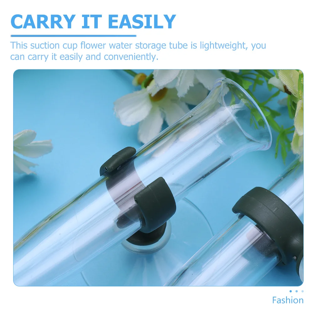 

16Pcs Flower Plastic Vials Lightweight Convenient Storage for Fresh Flowers Arrangement Flower Tube Floral Water Tubes