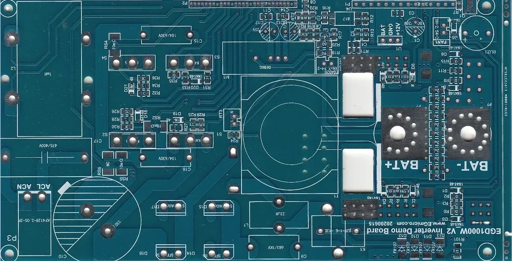 Full bridge quasi resonant for 1000W pure sine wave inverter scheme evaluation board EGD1000W EG8025 IC 12/24/48