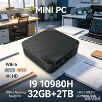 NEW Mini PC Intel Core I9 10980HKPC Gaming Computer 8/16GB RAM 1TB 2TB M.2 SSD WiFi 6 BT5.2 4K HD Portable Desktop Pc 4