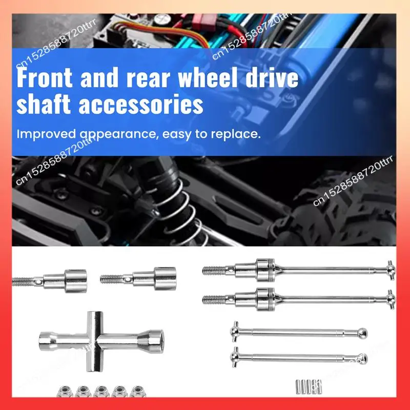 ABNR مجموعة أدوات عمود المحرك الأمامي والخلفي CVD Dogbone لـ 1/16 SCY بدون فرش 16101 16102 16103 Pro 201 16101-6312 #4