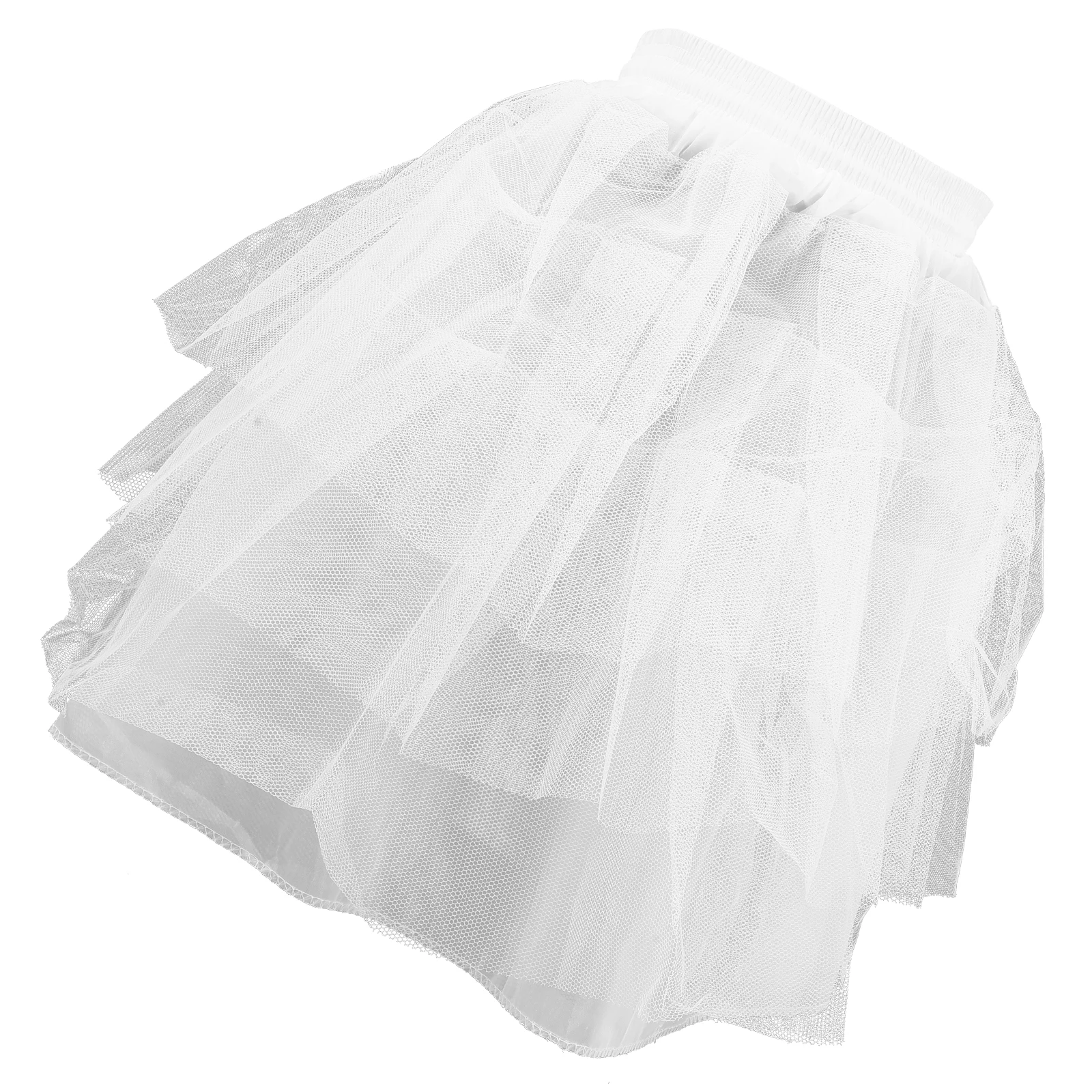 

45 Cm Petticoat Wedding Dress Short Pannier Bridal Skirt Woman Tutu Dance Costume Party Sturdy Soft